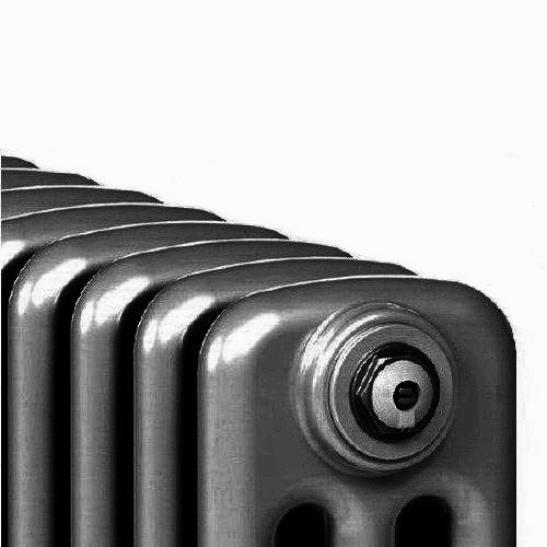 Стальной трубчатый радиатор отопления Rifar Tubog 3057 16 секций Титан