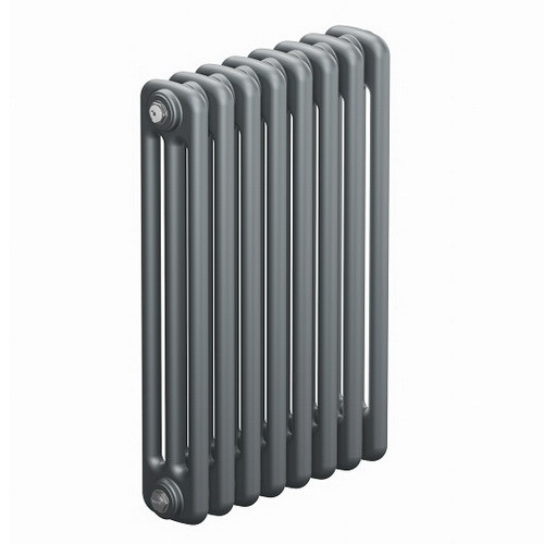 Стальной трубчатый радиатор отопления Rifar Tubog 3057 16 секций Титан