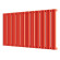 Стальной трубчатый радиатор отопления Empatiko Takt S1-1312-500 Scarlet Red