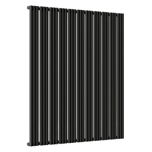 Стальной трубчатый радиатор отопления Empatiko Takt S1-1312-2000 Coal Black