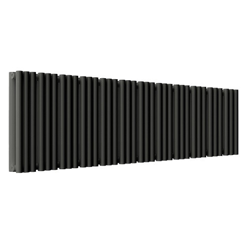 Стальной трубчатый радиатор отопления Empatiko Takt S2-1432-300 Coal Black