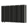 Стальной трубчатый радиатор отопления Empatiko Takt LR2-592-200 Coal Black Стальной трубчатый радиатор отопления Empatiko Takt LR2-592-200 Coal Black
