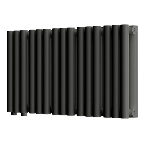 Стальной трубчатый радиатор отопления Empatiko Takt LR2-592-200 Coal Black Стальной трубчатый радиатор отопления Empatiko Takt LR2-592-200 Coal Black