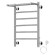 Электрический полотенцесушитель Terminus Классик с полкой П6 450х650