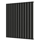 Стальной трубчатый радиатор отопления Empatiko Takt S1-1432-2000 Coal Black