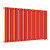 Стальной трубчатый радиатор отопления Empatiko Takt R1-1192-500 Scarlet Red