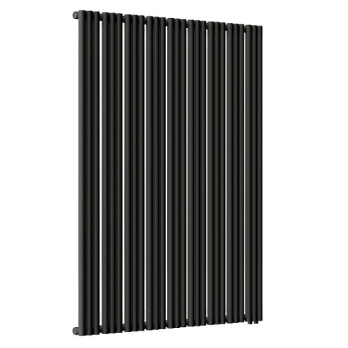 Стальной трубчатый радиатор отопления Empatiko Takt R1-1072-2000 Coal Black