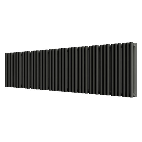 Стальной трубчатый радиатор отопления Empatiko Takt S2-1552-300 Coal Black 