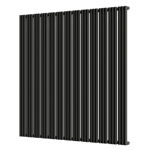 Стальной трубчатый радиатор отопления Empatiko Takt S1-1552-2000 Coal Black