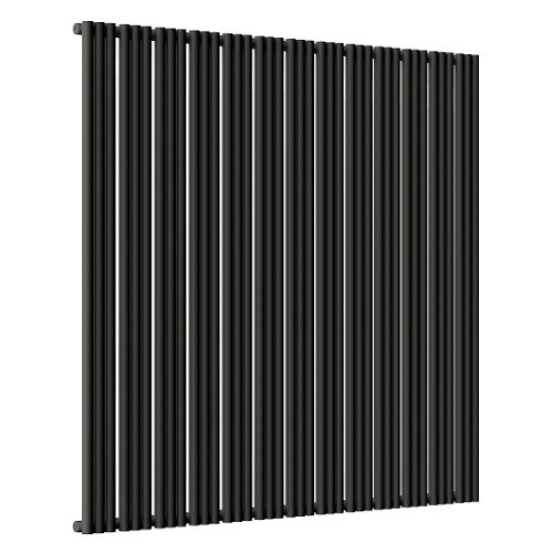 Стальной трубчатый радиатор отопления Empatiko Takt S1-1552-2000 Coal Black