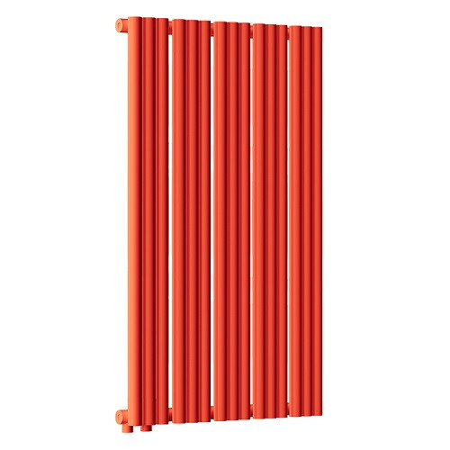 Стальной трубчатый радиатор отопления Empatiko Takt L1-592-1750 Scarlet Red