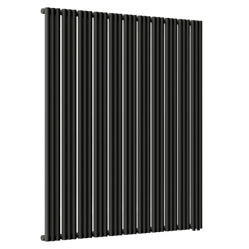 Стальной трубчатый радиатор отопления Empatiko Takt R1-1312-2000 Coal Black