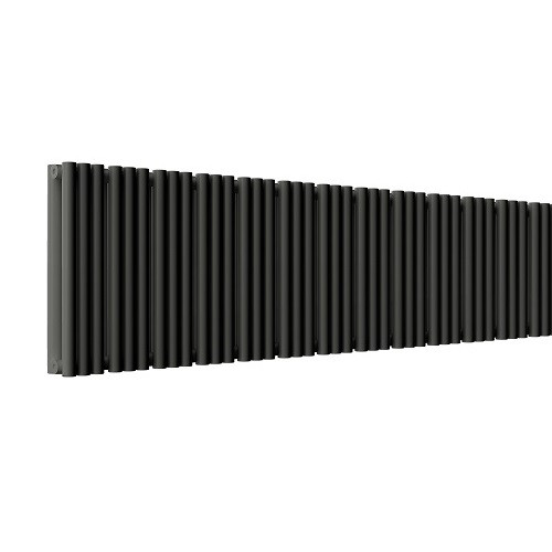 Стальной трубчатый радиатор отопления Empatiko Takt S2-1792-300 Coal Black