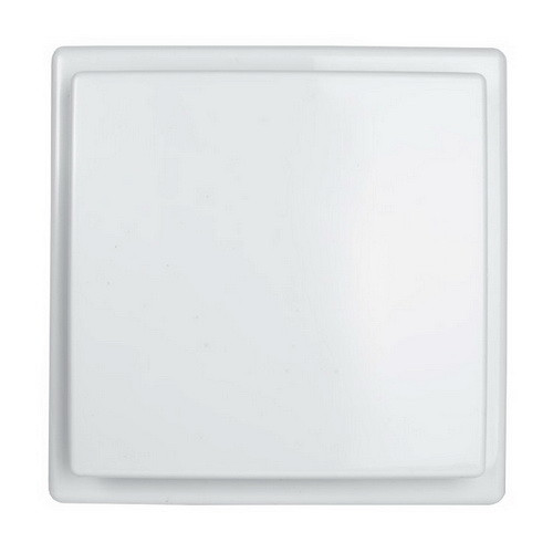 Бытовой вентилятор MMotors ОК 100 квадратный, белый с закрытой панелью