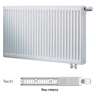 Стальной панельный радиатор отопления Buderus Logatrend VK-Profil Тип 21, высота 300 мм, ширина 400 мм