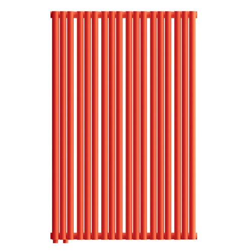 Стальной трубчатый радиатор отопления Empatiko Takt L1-712-1750 Scarlet Red