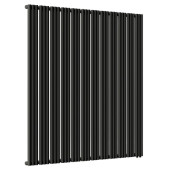 Стальной трубчатый радиатор отопления Empatiko Takt R1-1432-2000 Coal Black