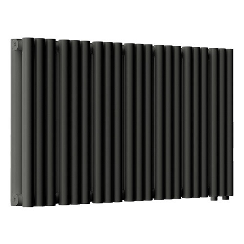 Стальной трубчатый радиатор отопления Empatiko Takt LR2-832-300 Coal Black