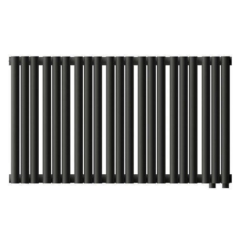 Стальной трубчатый радиатор отопления Empatiko Takt LR2-832-300 Coal Black