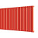 Стальной трубчатый радиатор отопления Empatiko Takt R1-1672-500 Scarlet Red