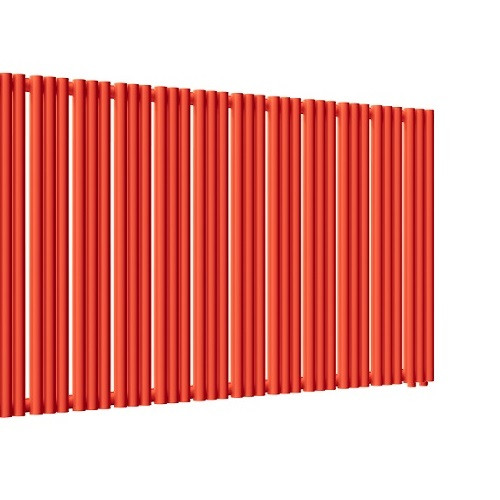 Стальной трубчатый радиатор отопления Empatiko Takt R1-1672-500 Scarlet Red