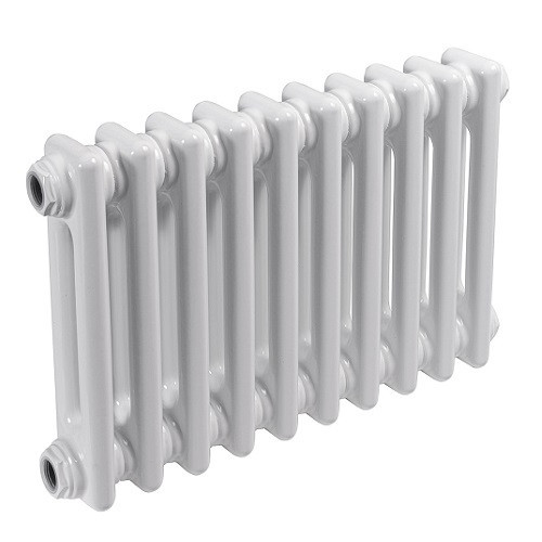 Стальной трубчатый радиатор отопления VELAR 2037 U 28 секций боковое подключение RAL 9016