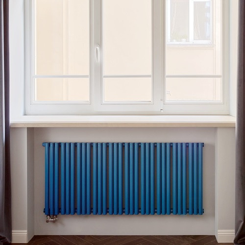 Стальной трубчатый радиатор отопления Empatiko Takt L1-1552-200 Evening Blue