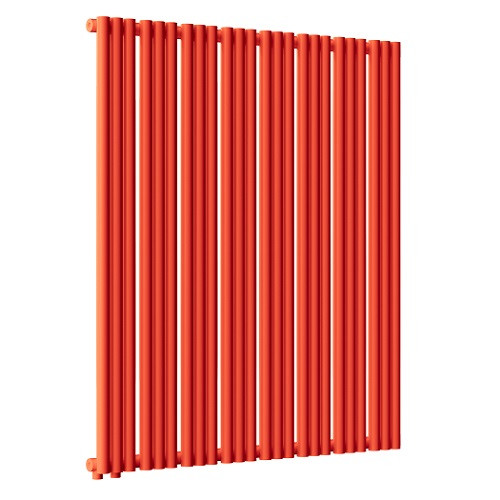 Стальной трубчатый радиатор отопления Empatiko Takt L1-952-1750 Scarlet Red