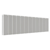 Стальной трубчатый радиатор отопления Empatiko Takt S2-1432-300 Cream Grey