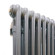 Стальной трубчатый радиатор отопления IRSAP TESI 21800 T30 10 секций, серый Манхэттен