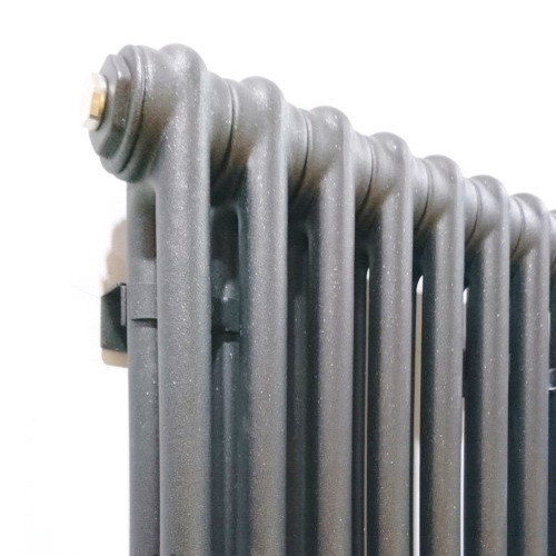 Стальной трубчатый радиатор отопления IRSAP TESI 21800 T30 10 секций, серый Манхэттен