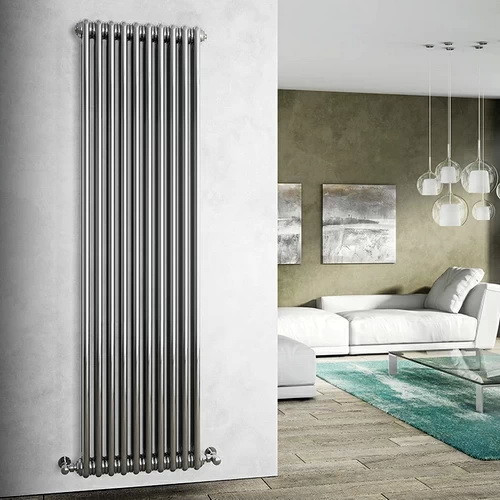 Стальной трубчатый радиатор отопления IRSAP TESI 21800 T30 10 секций, серый Манхэттен