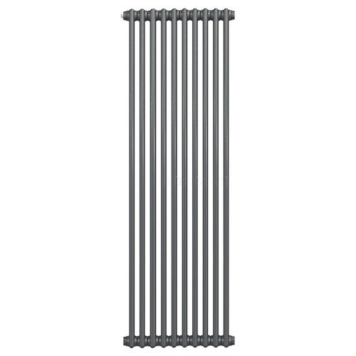 Стальной трубчатый радиатор отопления IRSAP TESI 21800 T30 10 секций, серый Манхэттен
