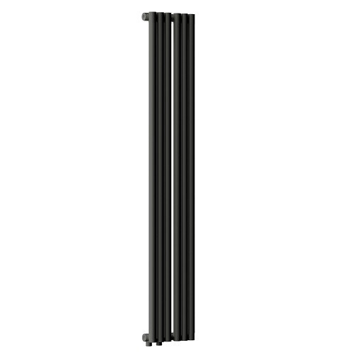Стальной трубчатый радиатор отопления Empatiko Takt L1-232-2000 Coal Black