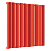 Стальной трубчатый радиатор отопления Empatiko Takt L1-1192-1750 Scarlet Red