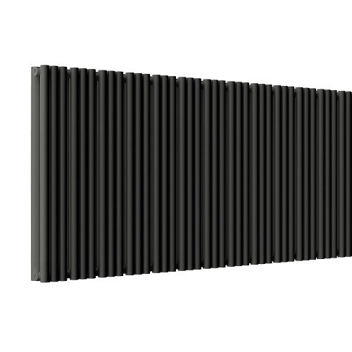 Стальной трубчатый радиатор отопления Empatiko Takt S2-1672-500 Coal Black 