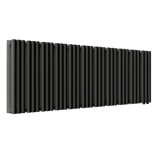 Стальной трубчатый радиатор отопления Empatiko Takt LR2-1312-300 Coal Black