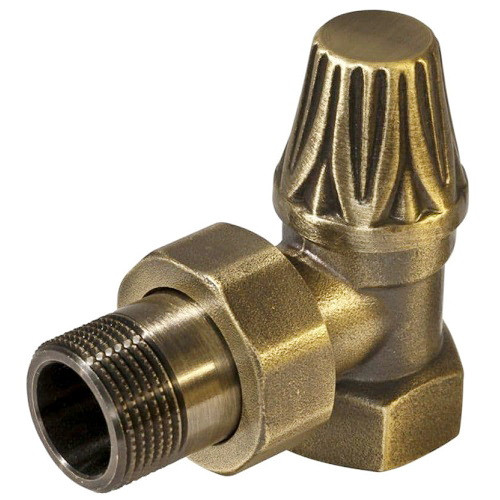 Вентиль декоративный угловой нижний RETROstyle латунный RS 217В 3/4"