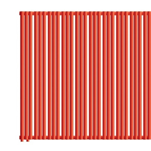 Стальной трубчатый радиатор отопления Empatiko Takt L1-1312-1750 Scarlet Red Стальной трубчатый радиатор отопления Empatiko Takt L1-1312-1750 Scarlet Red