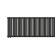 Стальной трубчатый радиатор отопления Empatiko Takt LR2-1432-300 Coal Black Стальной трубчатый радиатор отопления Empatiko Takt LR2-1432-300 Coal Black