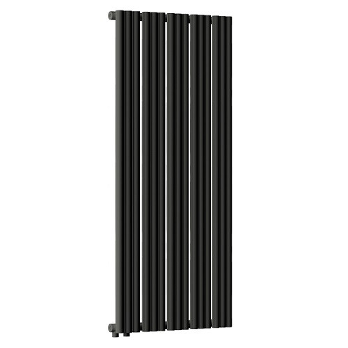 Стальной трубчатый радиатор отопления Empatiko Takt L1-592-2000 Coal Black