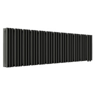 Стальной трубчатый радиатор отопления Empatiko Takt LR2-1552-300 Coal Black