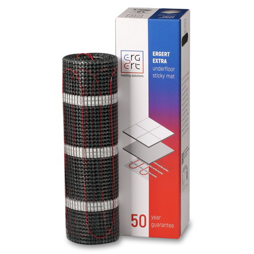 Электрический тёплый пол под плитку ERGERT Extra 150 - 2,5 м2 Электрический тёплый пол под плитку ERGERT Extra 150 - 2,5 м2