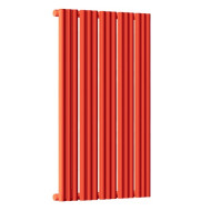 Стальной трубчатый радиатор отопления Empatiko Takt S1-592-1750 Scarlet Red