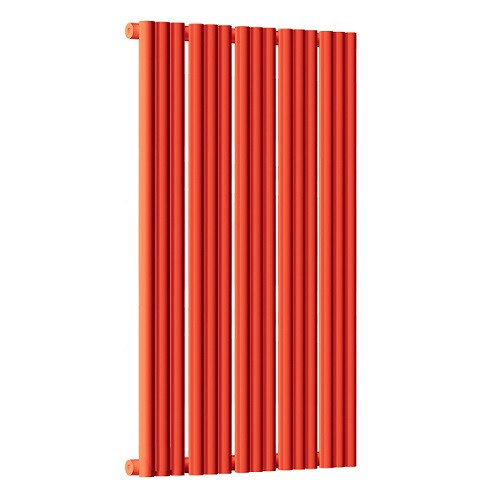 Стальной трубчатый радиатор отопления Empatiko Takt S1-592-1750 Scarlet Red
