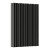 Стальной трубчатый радиатор отопления Empatiko Takt S2-592-500 Coal Black