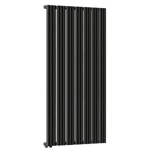 Стальной трубчатый радиатор отопления Empatiko Takt L1-712-2000 Coal Black