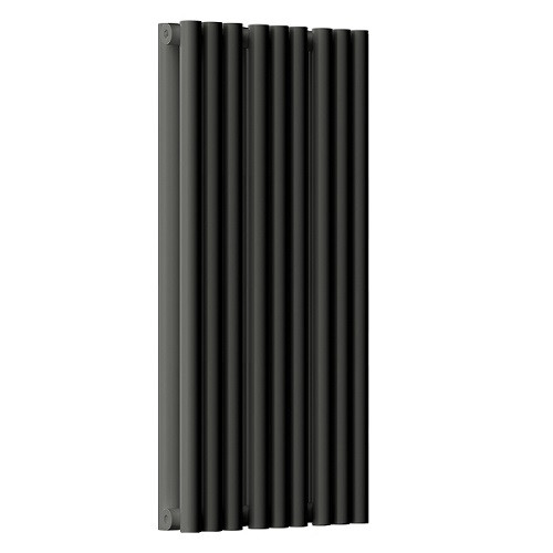 Стальной трубчатый радиатор отопления Empatiko Takt S2-352-500 Coal Black