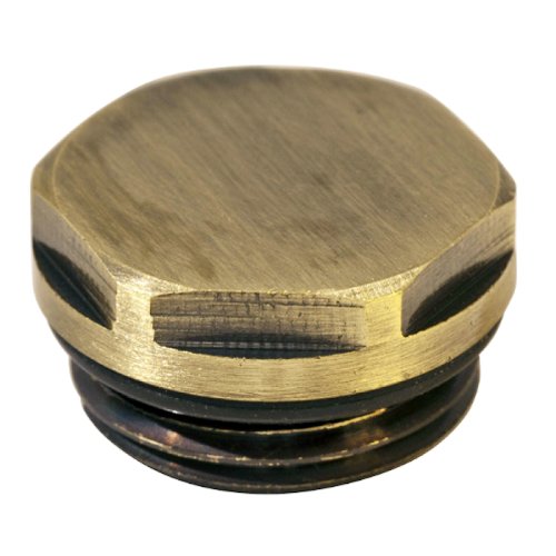 Заглушка RETROstyle латунная ZAGL 1/2"