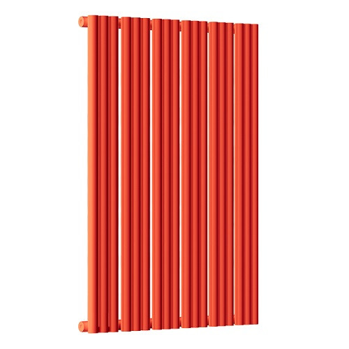 Стальной трубчатый радиатор отопления Empatiko Takt S1-712-1750 Scarlet Red